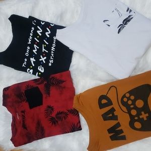 Youth boys Tshirt  bundle 4 pieces